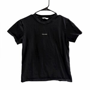 Holzweiler Black Short Sleeve Tee Size Small